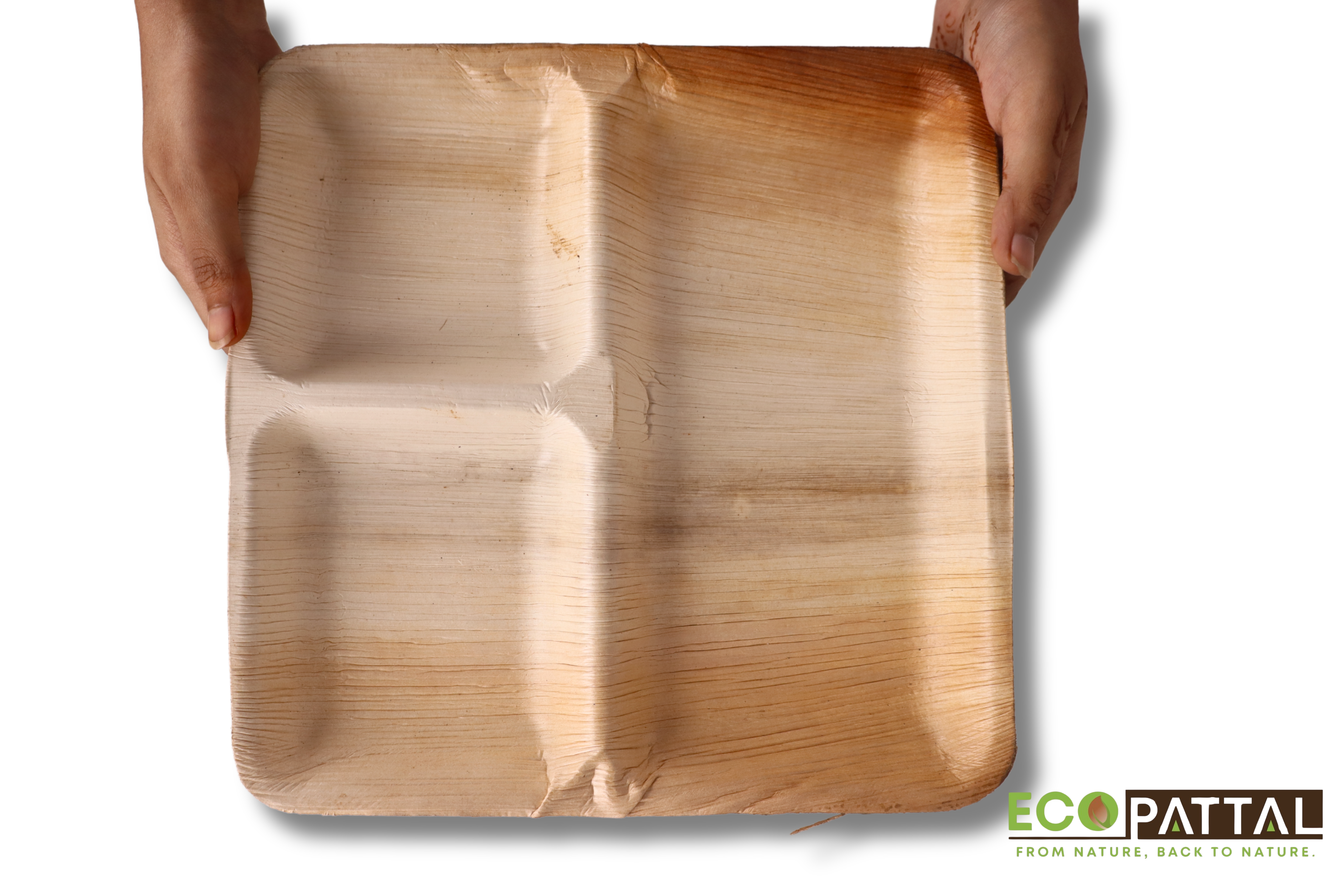 3 cp Square partition plates